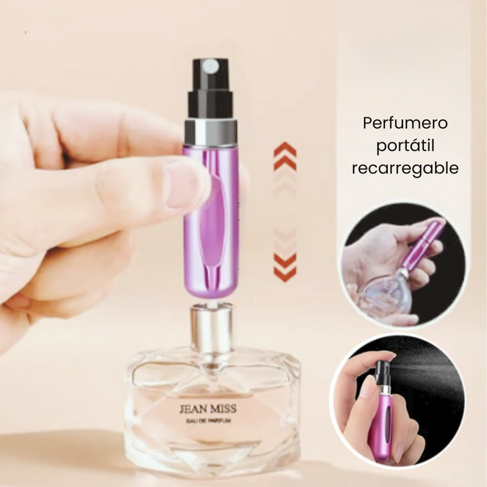 ✨ Kit Exclusivo: 2 Perfumes Premium + Porta Perfume de Regalo 💝