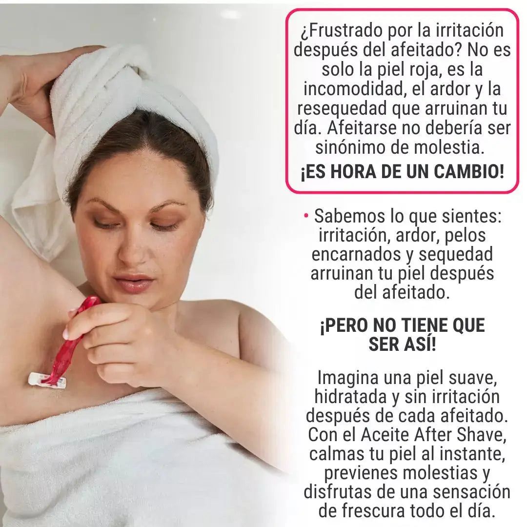 ✨ SkinGlow™ Esencia Reparadora Post Depilación y Post Afeitado – Cuidado Premium para Tu Piel